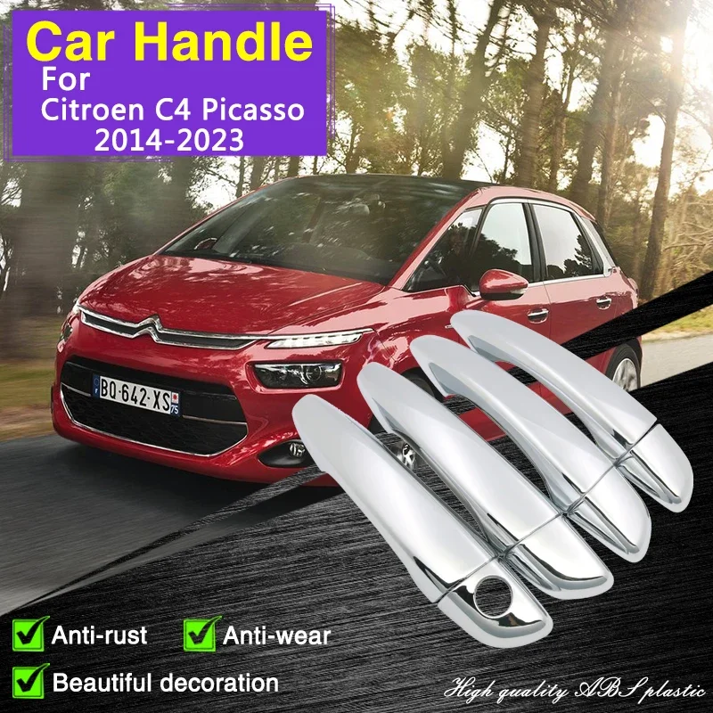 For Citroen C4 Picasso MK2 2014 2015 2016 2017 2018 2019 2020 2021 2022 2023 Chrome Door Handle Cover Car Accessories Stickers
For Citroen C4 Picasso MK2 2014 2015 2016 2017 2018 2019 2020 2021 2022 2023 Chrome Door Handle Cover Car Accessories Stickers