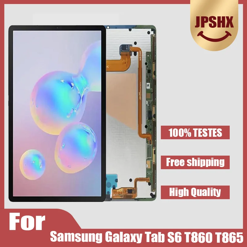 Original For SAMSUNG Galaxy Tab S6 T860 T865 T865N T867 T866N 2019 SM-T860 SM-T865 Touch Screen LCD 10.5" Display Replacement
Original For SAMSUNG Galaxy Tab S6 T860 T865 T865N T867 T866N 2019 SM-T860 SM-T865 Touch Screen LCD 10.5" Display Replacement