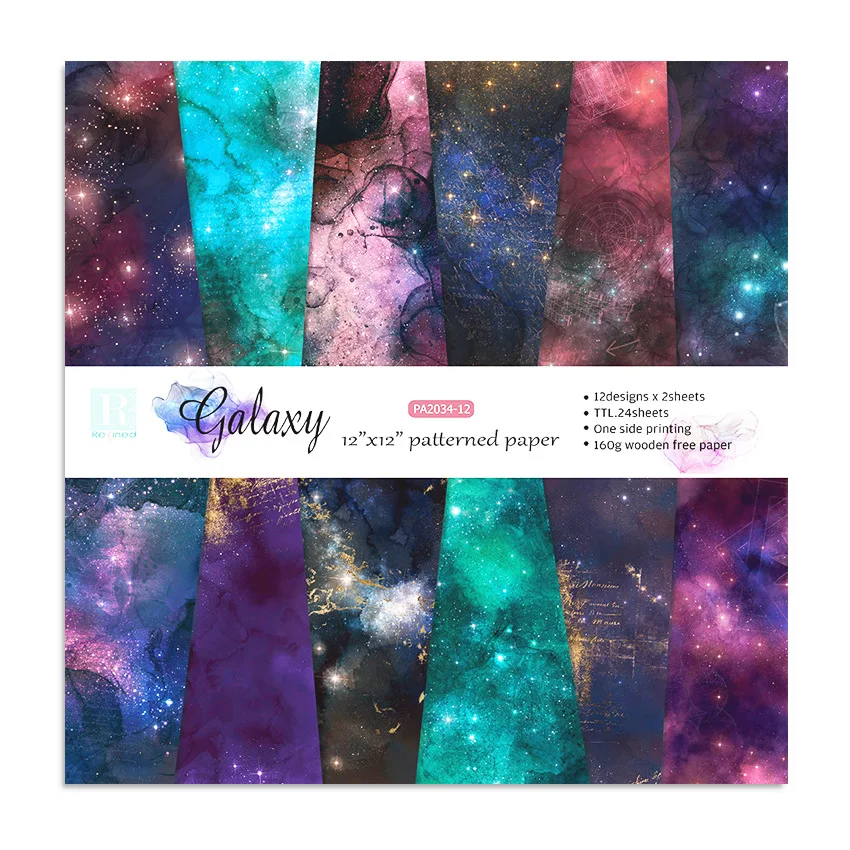 Shining Starry Sky Gold Plated 12 Inch DIY Clip Book Junk Journal Ledger Card Background Paper Galaxy Pattern Paper Children's
Shining Starry Sky Gold Plated 12 Inch DIY Clip Book Junk Journal Ledger Card Background Paper Galaxy Pattern Paper Children's