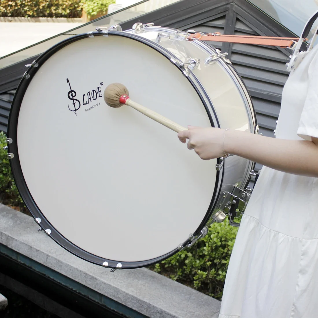 Snare Drum Mallet Maple Solid Bass Drumstick Marching Drum Fittings Percussion Replacement Parts Cotton Head Hammer Accessories
Snare Drum Mallet Maple Solid Bass Drumstick Marching Drum Fittings Percussion Replacement Parts Cotton Head Hammer Accessories