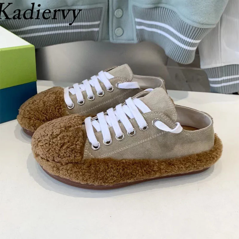 Кроссовки женские из коровьей замши, лоскутные, короткие, плюшевые, плоская подошва, круглый носок, на шнуровке, удобные уличные
Кроссовки женские из коровьей замши, лоскутные, короткие, плюшевые, плоская подошва, круглый носок, на шнуровке, удобные уличные