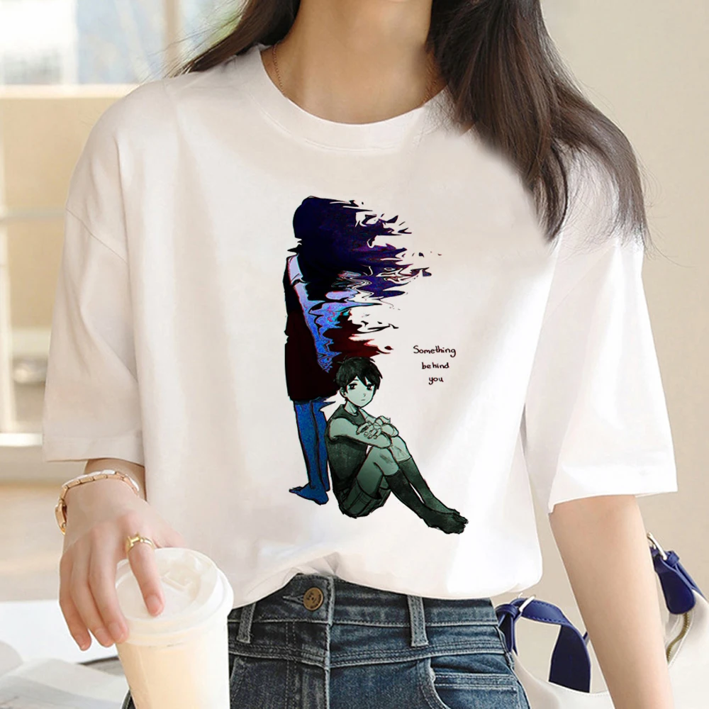 Футболка Omori, женская дизайнерская футболка Y2K, Женская графическая одежда
Футболка Omori, женская дизайнерская футболка Y2K, Женская графическая одежда