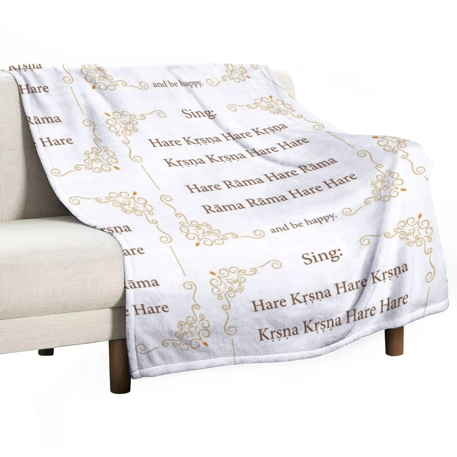 Hare Krishna Movement Mantra Throw Blanket Personalized Gift Decorative Bed Blankets Comforter Blanket
Hare Krishna Movement Mantra Throw Blanket Personalized Gift Decorative Bed Blankets Comforter Blanket