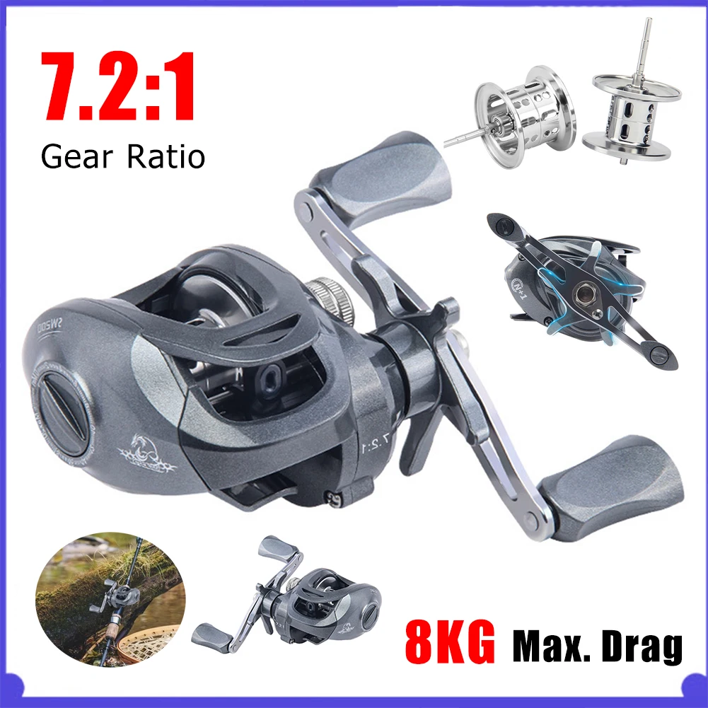 Ultralight Baitcasting Fishing Reels Outdoor Sports Accessories Saltwater Magnetic Metal Spool Brake Carp Fishing Tackle
Ultralight Baitcasting Fishing Reels Outdoor Sports Accessories Saltwater Magnetic Metal Spool Brake Carp Fishing Tackle