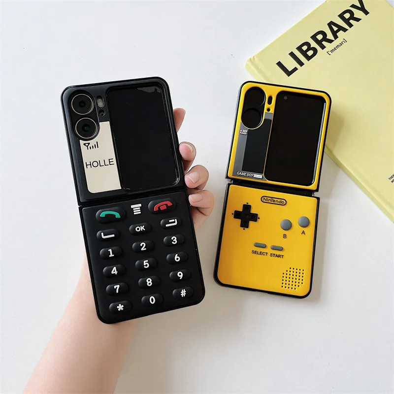 Trendy and Creative Personalized Button Phone Oppo Folding Applicable Oppo Find n2 Flip Folding Phone Case
Trendy and Creative Personalized Button Phone Oppo Folding Applicable Oppo Find n2 Flip Folding Phone Case