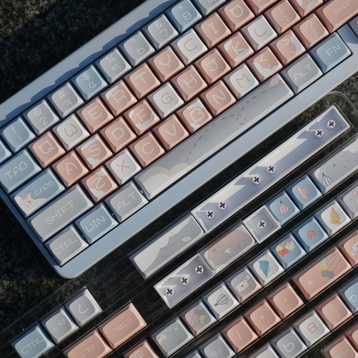 XDA Profile PBT Cute Anime Theme Keycaps Colorful For Cherry Mechanical Gaming Keyboard Mx Switch Dye Sublimation Key Caps
XDA Profile PBT Cute Anime Theme Keycaps Colorful For Cherry Mechanical Gaming Keyboard Mx Switch Dye Sublimation Key Caps