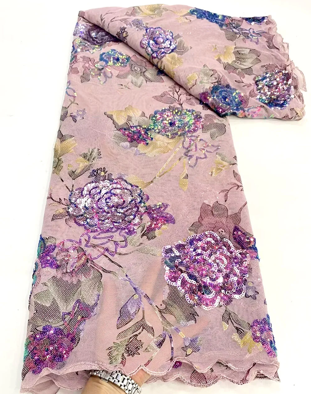 Brocade Printed Fabric With Sequins Asoebi Lace Fabric 2023 High Quality Embroidery Nigerian Mesh Lace Fabric For Wedding Dress
Brocade Printed Fabric With Sequins Asoebi Lace Fabric 2023 High Quality Embroidery Nigerian Mesh Lace Fabric For Wedding Dress