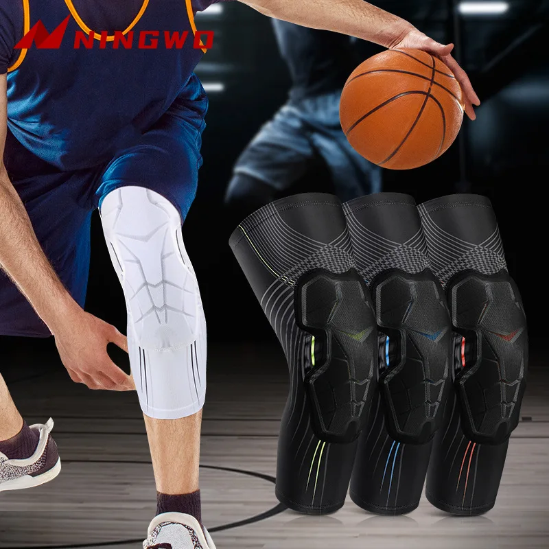 

1Pair Knee Brace Compression Knee Support Shockproof kneePads Knee Sleeve for Running Arthritis Joint Pain Relief Men