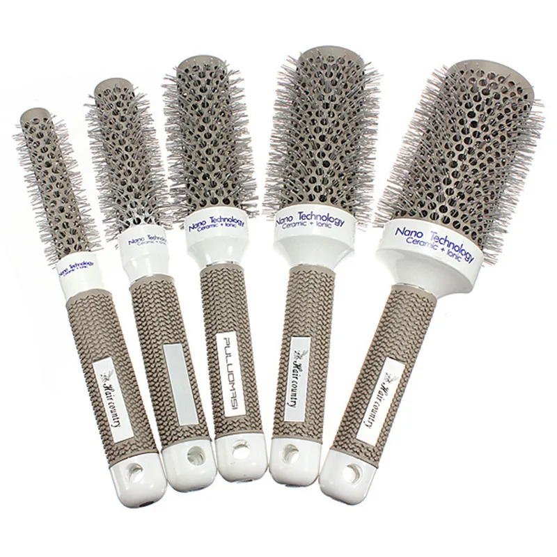 Plastic Barrel Brush Round Comb Barber Hairbrush Dressing Salon Styling Tool Hairstyle Straighter Curler Hair Brushes 5 pc/lot
Plastic Barrel Brush Round Comb Barber Hairbrush Dressing Salon Styling Tool Hairstyle Straighter Curler Hair Brushes 5 pc/lot