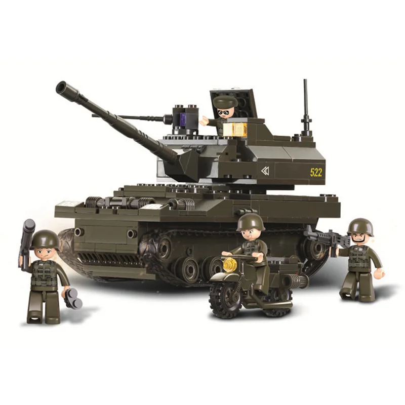 258PCS Sluban M38-B9800 Military Special Forces ARMY Series Block K-9 Tank Model Puzzle Educational Baby Toy
258PCS Sluban M38-B9800 Military Special Forces ARMY Series Block K-9 Tank Model Puzzle Educational Baby Toy