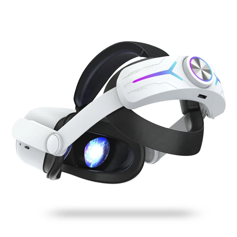 1 шт. ремешок на голову с батареей 8000 мАч для Oculus Quest 2 увеличить время воспроизведения Регулируемый Элитный ремешок VR детали пластик (белый)
1 шт. ремешок на голову с батареей 8000 мАч для Oculus Quest 2 увеличить время воспроизведения Регулируемый Элитный ремешок VR детали пластик (белый)