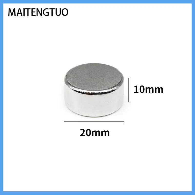 

2/5/10/15/20PCS 20x10 Round Powerful Strong Magnetic Magnets N35 Rare Earth Magnet 20x10mm Permanent Neodymium Magnet 20*10 mm