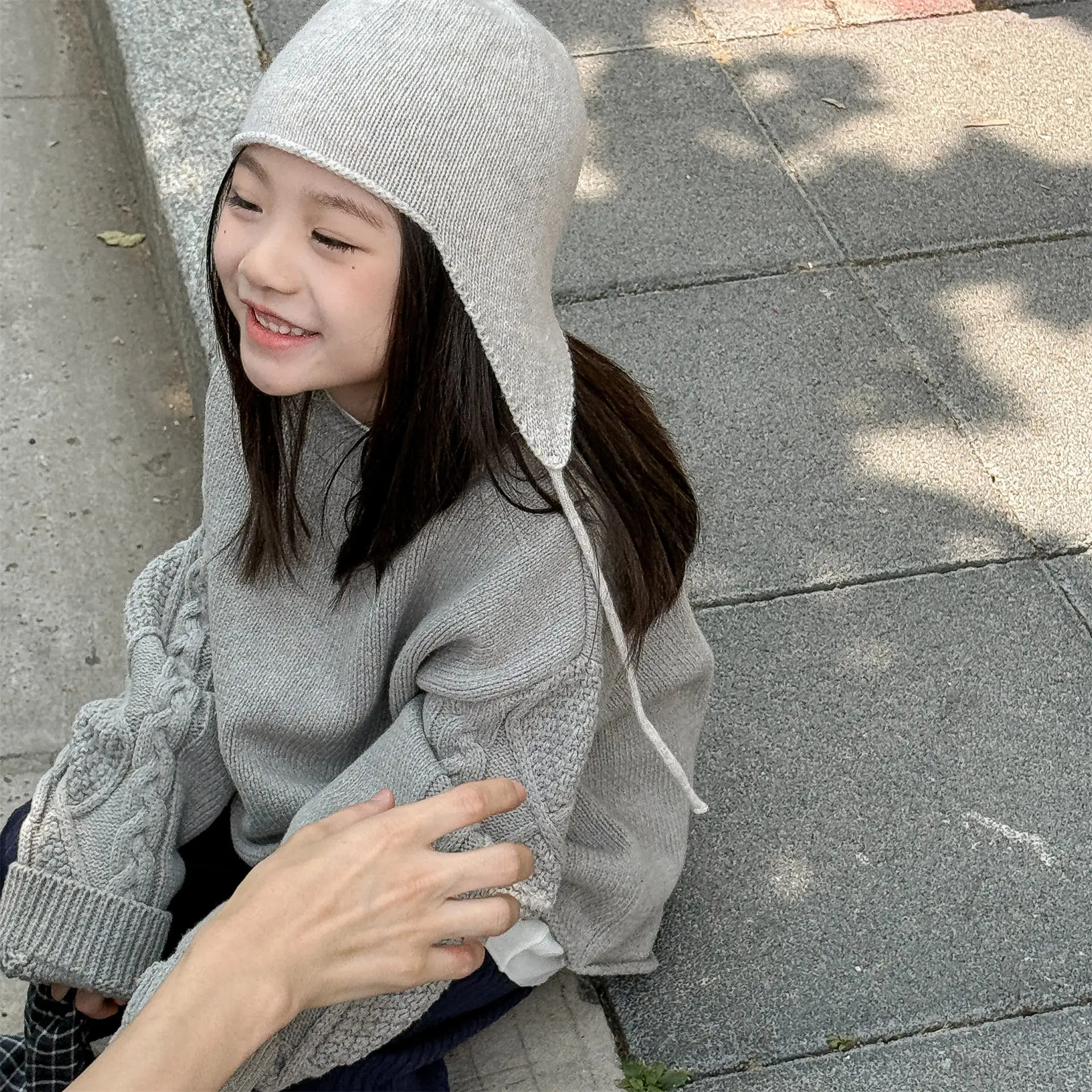 2025 Autumn New Children Long Sleeve Knit Sweater Solid Baby Pullover Girls Loose Sweater Kids Knitted Tops Toddler Clothes 6 Sac91c78f922944d89df911cdb4977de0M
