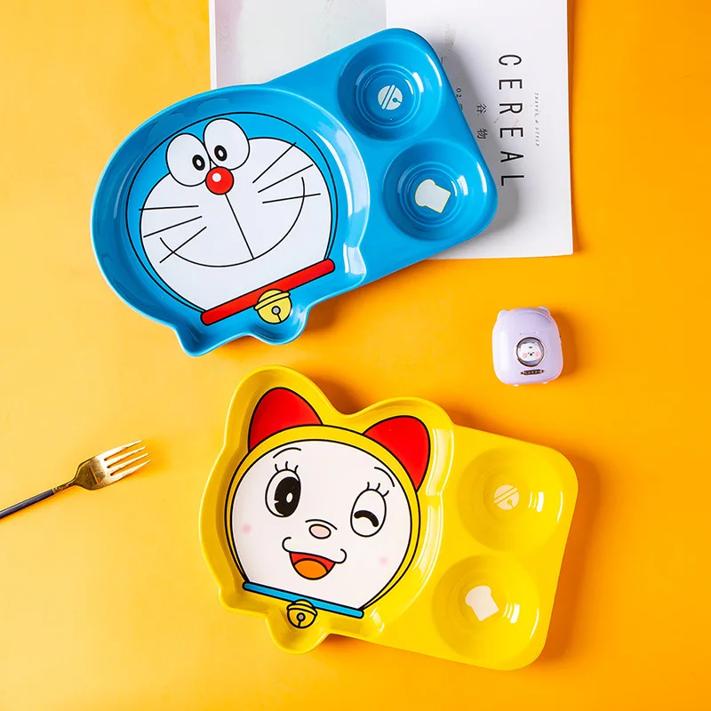 Детская посуда Doraemon с мультяшным аниме, керамическая тарелка с сеткой Dorami для одного человека, тарелка для завтрака, тарелка с тремя разделителями, подарок
Детская посуда Doraemon с мультяшным аниме, керамическая тарелка с сеткой Dorami для одного человека, тарелка для завтрака, тарелка с тремя разделителями, подарок
