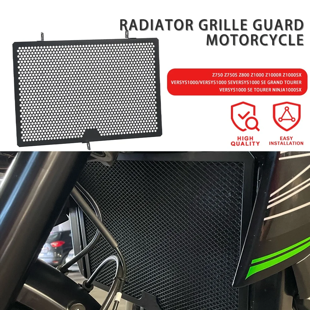 

2023 For Kawasaki Versys1000 Versys1000 SE Grand Tourer Motorcycle Accessories Radiator Grille Guard Cover Protection 2012-2022