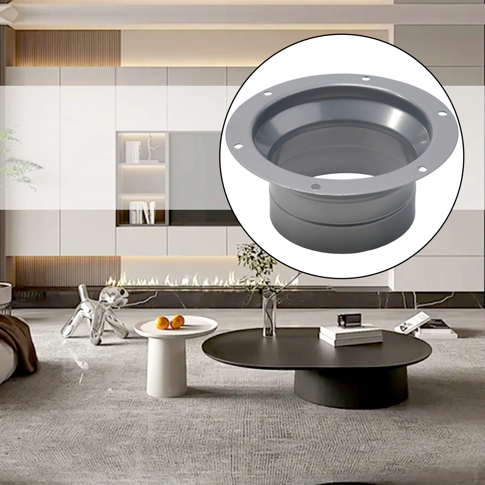 Heavy Duty Metal Flange Air Vent Connector 4 10 Inch Round Pipe Aluminum Tube for Ventilation and Exhaust Systems
Heavy Duty Metal Flange Air Vent Connector 4 10 Inch Round Pipe Aluminum Tube for Ventilation and Exhaust Systems