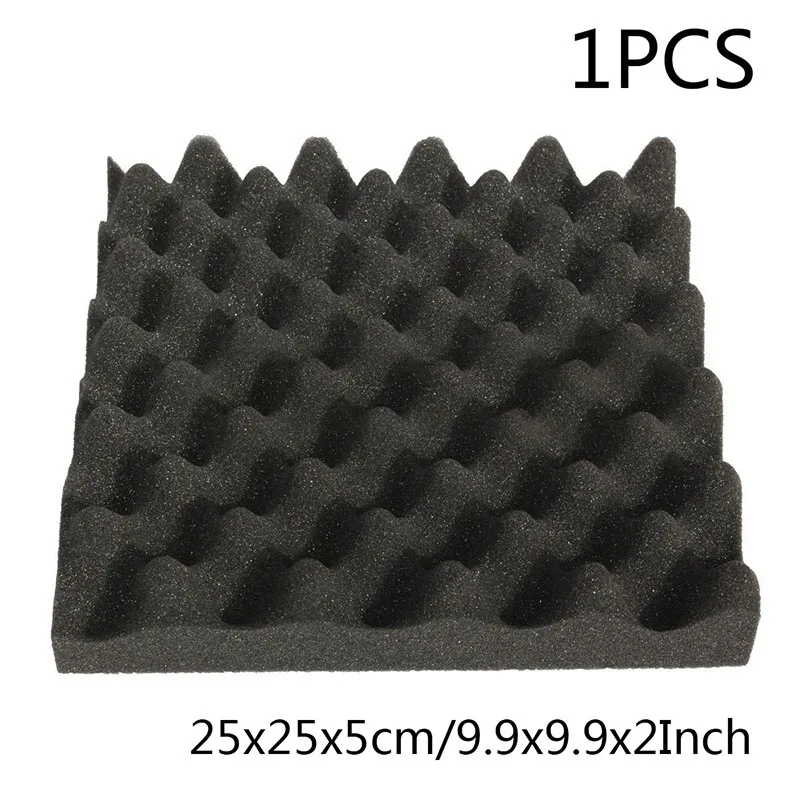 Pro Sponge Audio Soundproofing Foams Sound Absorbing Noise Insulation 25*25*5cm Acoustical Treatments Wave Shape
Pro Sponge Audio Soundproofing Foams Sound Absorbing Noise Insulation 25*25*5cm Acoustical Treatments Wave Shape