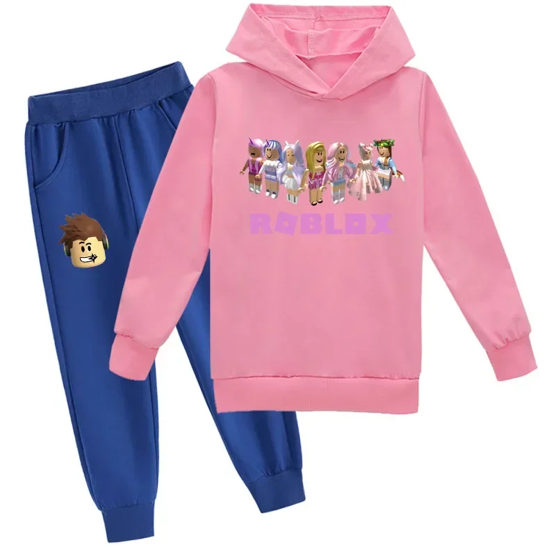 Two-piece Roblox Game Animation Peripheral Two-dimensional Leisure Suit Boys and Girls Children's Sweater and Trousers Best Gift
Two-piece Roblox Game Animation Peripheral Two-dimensional Leisure Suit Boys and Girls Children's Sweater and Trousers Best Gift