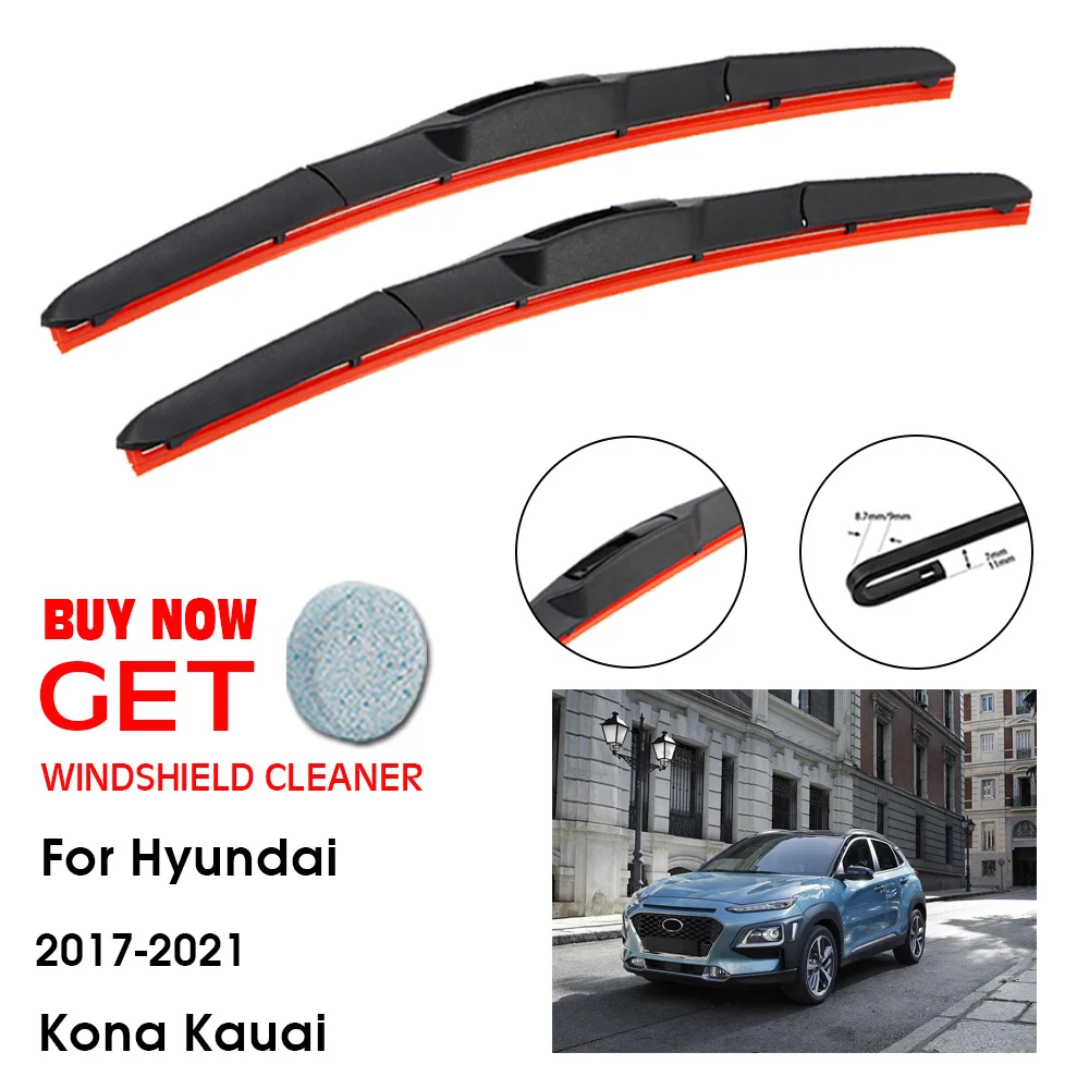 Автомобильный стеклоочиститель для Hyundai Kona Kauai, 26 дюймов + 16 дюймов 2017-2021, стеклоочиститель переднего стекла, лобовое стекло, силикагелевые стеклоочистители, аксессуары
Автомобильный стеклоочиститель для Hyundai Kona Kauai, 26 дюймов + 16 дюймов 2017-2021, стеклоочиститель переднего стекла, лобовое стекло, силикагелевые стеклоочистители, аксессуары