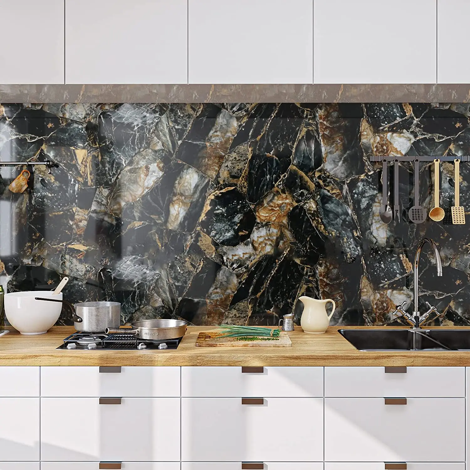 40/60cm Width Marble Oil Proof Contact Paper for Kitchen Cabinet Countertop PVC Self Adhesive Waterproof Wallpaper for Bathroom
40/60cm Width Marble Oil Proof Contact Paper for Kitchen Cabinet Countertop PVC Self Adhesive Waterproof Wallpaper for Bathroom
