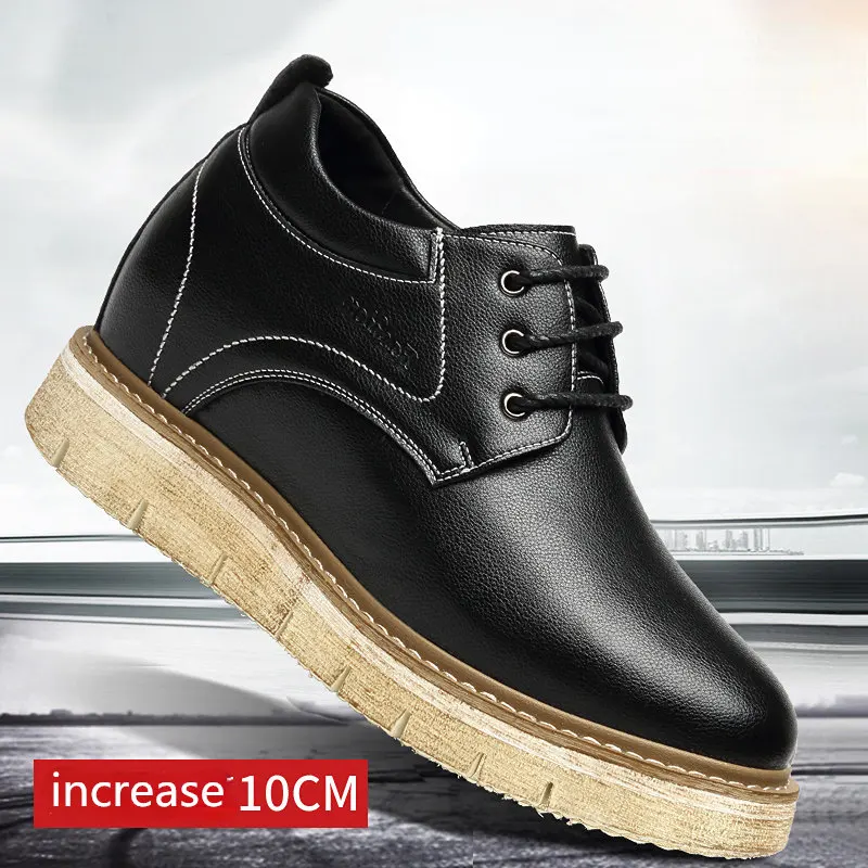 Heighten 10cm Men's Height Increasing Shoes Business Leisure Shoes Extra High Men's Daily Breathable Thick Bottom Elevator Shoes
Heighten 10cm Men's Height Increasing Shoes Business Leisure Shoes Extra High Men's Daily Breathable Thick Bottom Elevator Shoes