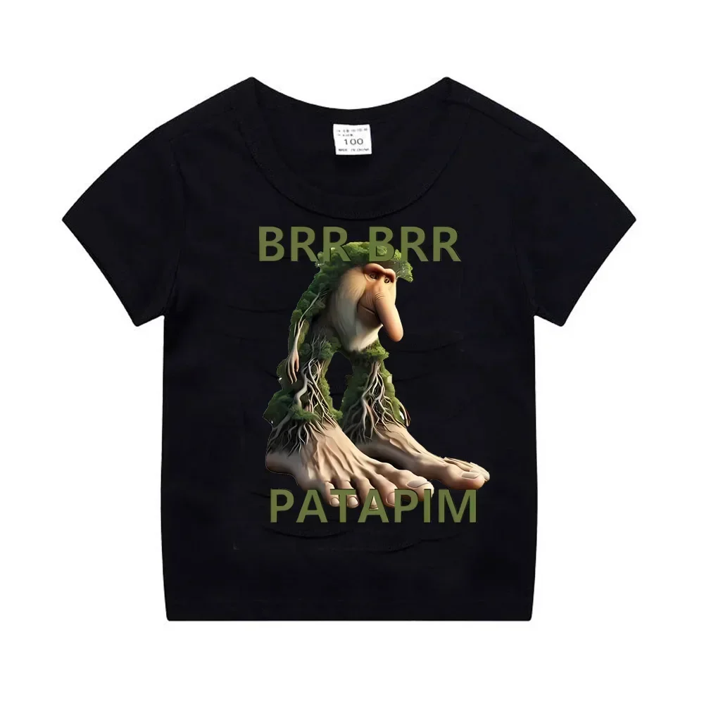 قميص أطفال بأكمام قصيرة بطباعة إيطالية مميزة، تي شيرت قطني صيفي للأطفال، ملابس عصرية مريحة للأولاد قميص أطفال بأكمام قصيرة بطباعة إيطالية مميزة، تي شيرت قطني صيفي للأطفال، ملابس عصرية مريحة للأولاد