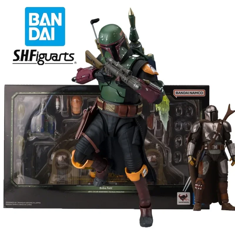 Фигурка Bandai S.H. Фигуртс Боба Фетт из «Звездных войн»: книга Боба Фетта, аниме фигурка в сборе, коллекционная игрушка
Фигурка Bandai S.H. Фигуртс Боба Фетт из «Звездных войн»: книга Боба Фетта, аниме фигурка в сборе, коллекционная игрушка