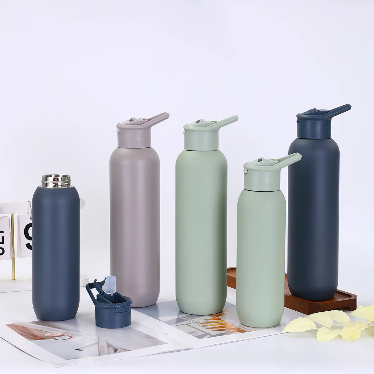 Steel Sports Water Bottle Thermos 580/1000ml Insulated Water Cup Travel Flask 1 Saca3c4ddc6ea4d35b757aea0ebc79db0X