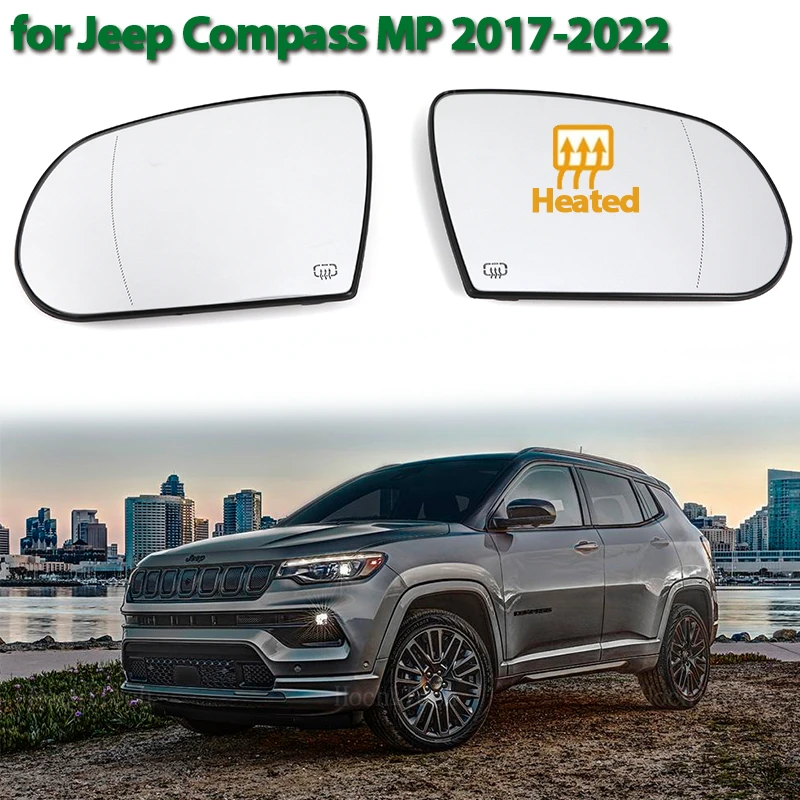 Mirror Heated Side Mirror Glass Rearview Mirror Lens for 2017-2022 Jeep Compass MP Accesorios
Mirror Heated Side Mirror Glass Rearview Mirror Lens for 2017-2022 Jeep Compass MP Accesorios