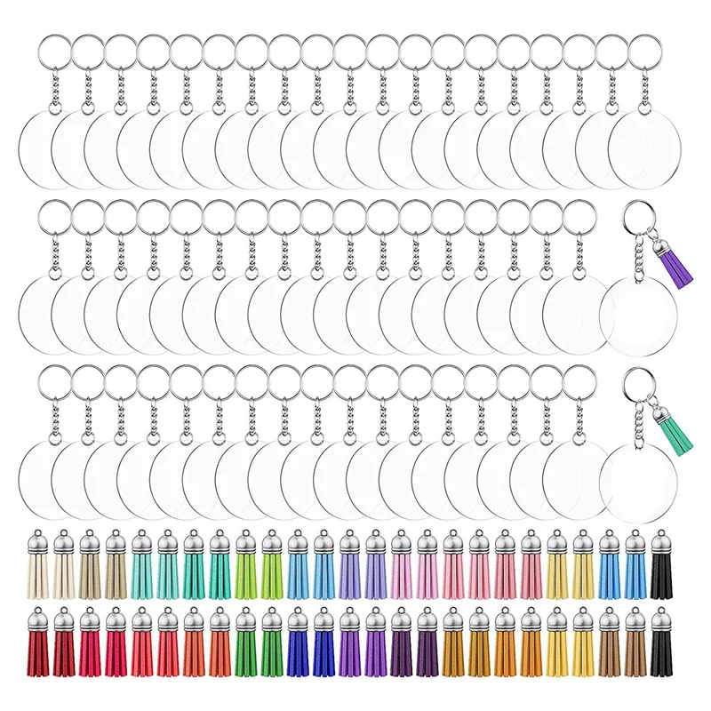 Круглые прозрачные акриловые заготовки для брелков, 50 шт., 2 дюйма, для проектов «сделай сам»
Круглые прозрачные акриловые заготовки для брелков, 50 шт., 2 дюйма, для проектов «сделай сам»