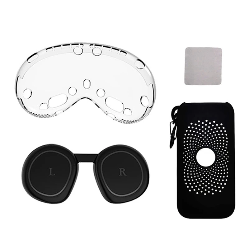 Для Vision Pro Чехол Kit Силиконовая Мощность чехол VR очки пылезащитный наглазник ТПУ многофункциональные удобные аксессуары VR
Для Vision Pro Чехол Kit Силиконовая Мощность чехол VR очки пылезащитный наглазник ТПУ многофункциональные удобные аксессуары VR