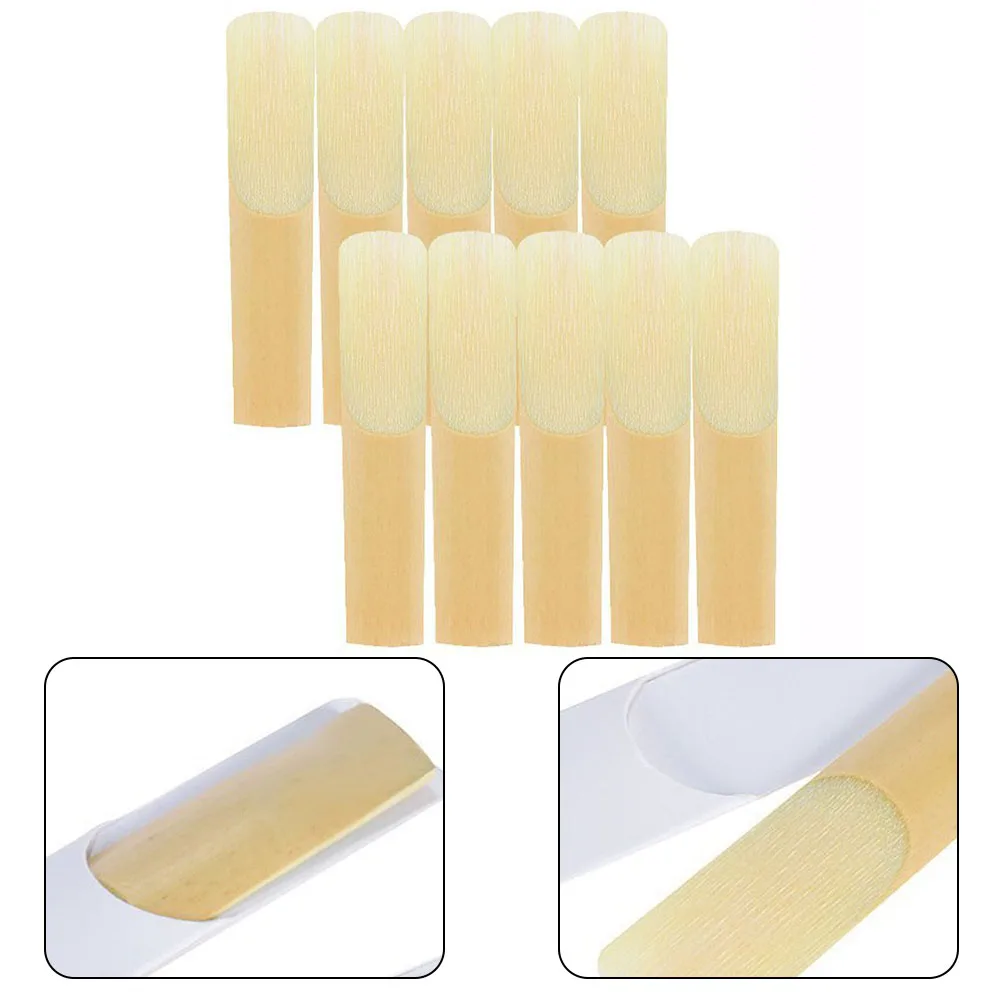 Duable Alto Saxophone Reed 10Pcs 2.5 Strength 7.1*1.45*0.35cm Accessories Light Yellowm Musical Parts Sax Strength
Duable Alto Saxophone Reed 10Pcs 2.5 Strength 7.1*1.45*0.35cm Accessories Light Yellowm Musical Parts Sax Strength