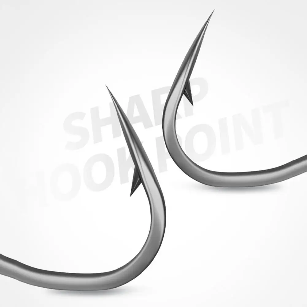 Anti-break Fishing Hook Sharp Smooth Surface Strong Barbed Fish Hook Excellent Workmanship Jig Hook Outdoor
Anti-break Fishing Hook Sharp Smooth Surface Strong Barbed Fish Hook Excellent Workmanship Jig Hook Outdoor