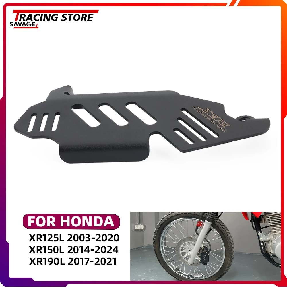 

2024 For HONDA XR125L XR150L XR190L Motorcycle Front Brake Caliper Protector XR 125L 150L 190L Accessories Wheel Sensor Guards