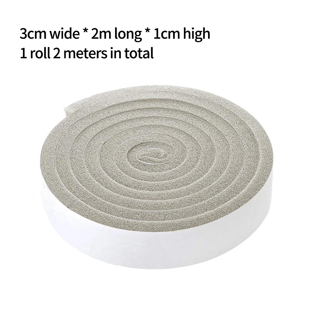 Adjustable Foam Tape Draught Excluder Seal Strip 2m Long Easily Cut to Size Suitable for Doors Cabinets & More
Adjustable Foam Tape Draught Excluder Seal Strip 2m Long Easily Cut to Size Suitable for Doors Cabinets & More