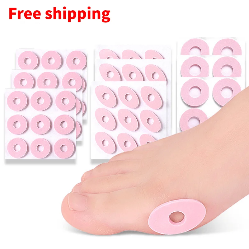 

1Sheet Callus Cushions Shoes Heel Pad Foam Round Toe Foot Care Corn Bunion Protectors Pads 3 Types