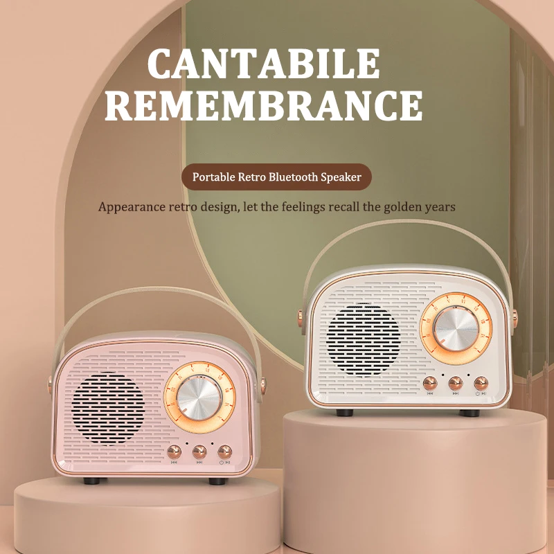 Retro Classic Bluetooth Speaker Portable Outdoor Wireless Radio Mini Stereo Subwoofer Travel Music Player Home FM Radio
Retro Classic Bluetooth Speaker Portable Outdoor Wireless Radio Mini Stereo Subwoofer Travel Music Player Home FM Radio
