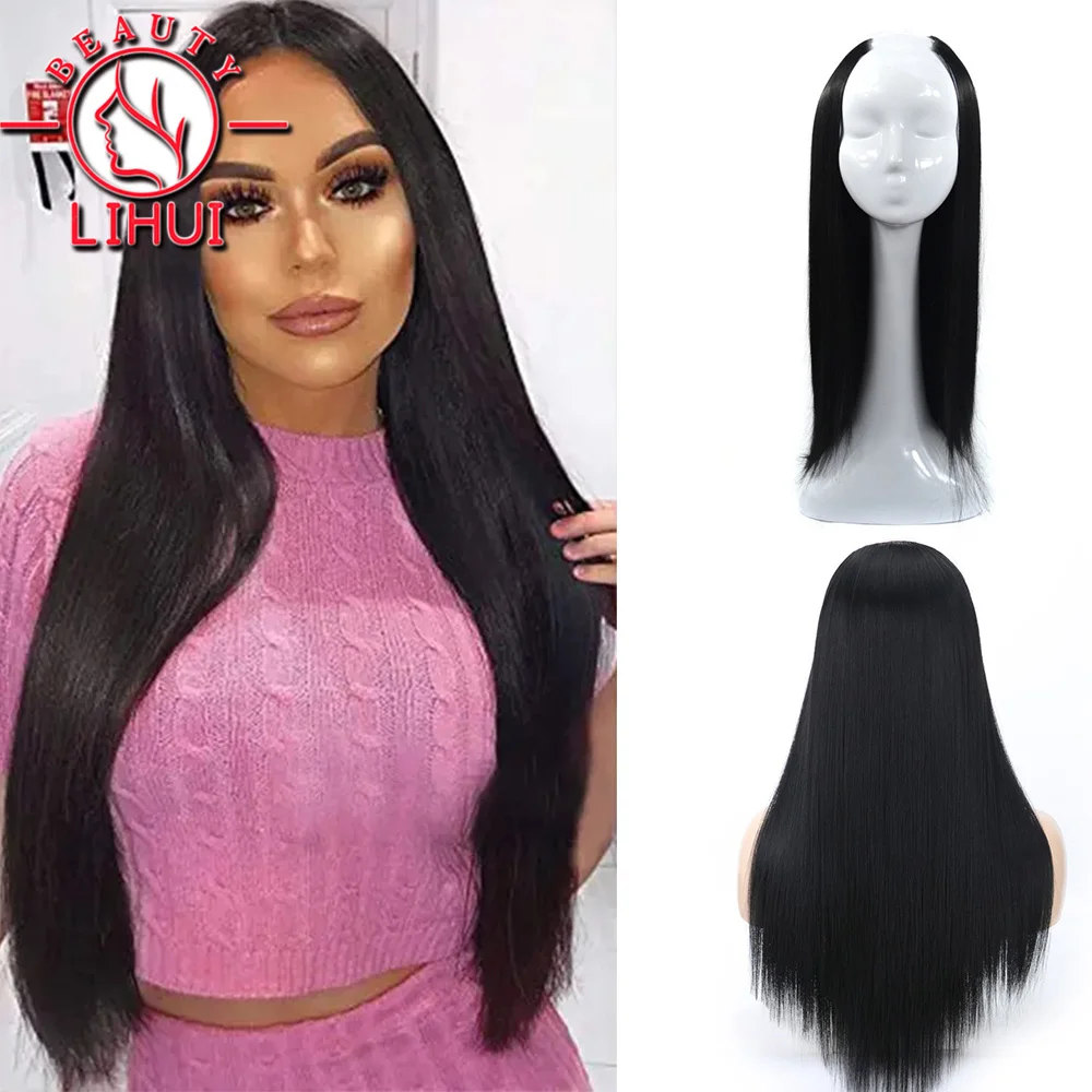 24-дюймовая часть U-образной формы длинный прямой полупарик натуральный вид синтетический шиньон U-образный зажим 3/4 удлинитель головы
24-дюймовая часть U-образной формы длинный прямой полупарик натуральный вид синтетический шиньон U-образный зажим 3/4 удлинитель головы