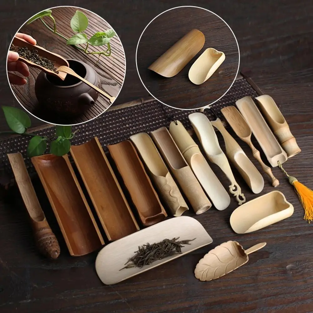 High Quality Tea Accessories Chinese Kongfu Wooden Bamboo Retro Style Natural Tea Scoop Delicate Spoon Portable Bamboo Teaspoon
High Quality Tea Accessories Chinese Kongfu Wooden Bamboo Retro Style Natural Tea Scoop Delicate Spoon Portable Bamboo Teaspoon