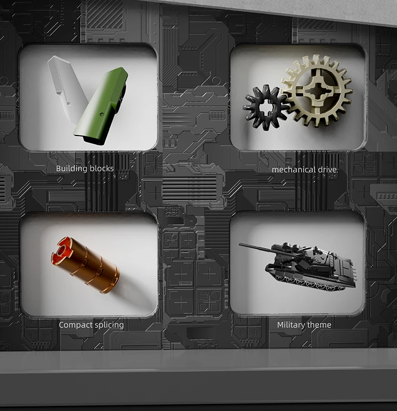 2436PCS Ferdinand Tank Building Blocks WW2 Classic Heavy Elephant Tank Model Bricks Collection Display Kid DIY Toy Birthday Gift 2436PCS Ferdinand Tank Building Blocks WW2 Classic Heavy Elephant Tank Model Bricks Collection Display Kid DIY Toy Birthday Gift