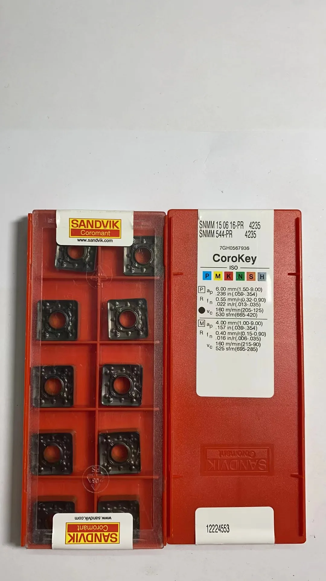 Лезвие CNC SNMM150616-PR 4235, оригинальная и аутентичная распродажа, всего 6 коробок
Лезвие CNC SNMM150616-PR 4235, оригинальная и аутентичная распродажа, всего 6 коробок