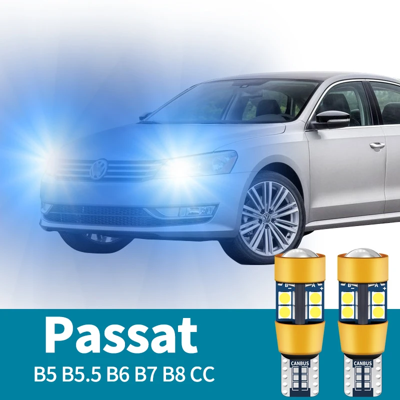 2pcs LED Parking Light For VW Volkswagen Passat B5 B5.5 B6 B7 B8 CC Accessories 1996-2020 2008 2009 2010 2011 2012 2013 2014
2pcs LED Parking Light For VW Volkswagen Passat B5 B5.5 B6 B7 B8 CC Accessories 1996-2020 2008 2009 2010 2011 2012 2013 2014