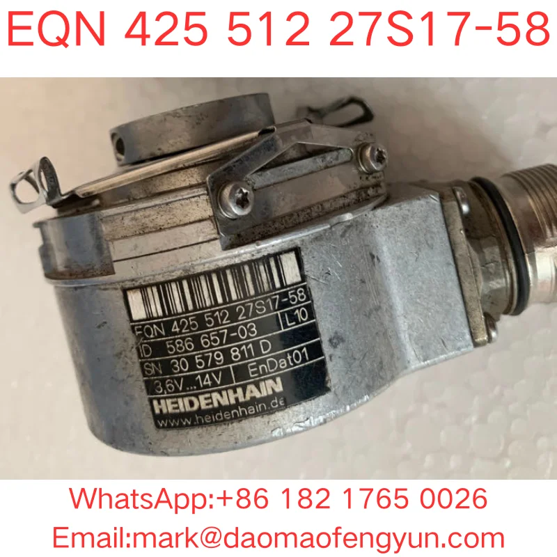 EQN 425 512 27S17-58 ID:586657-03 использованный протестированный ок в хорошем состоянии
EQN 425 512 27S17-58 ID:586657-03 использованный протестированный ок в хорошем состоянии