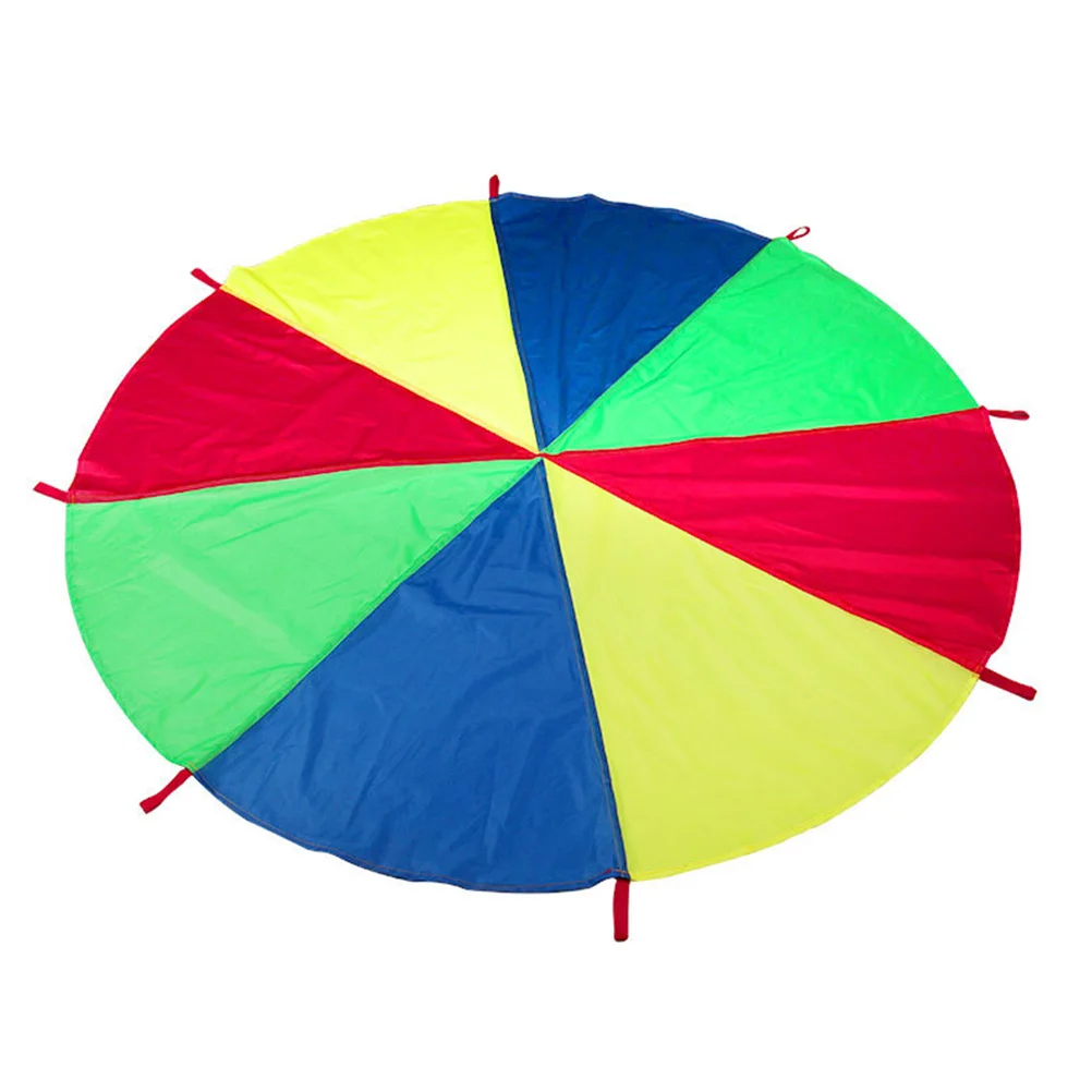 Kids Sports Meeting Parachute Prop Party Cooperation Game Parachute Toy Rainbow Parachute for Kids
Kids Sports Meeting Parachute Prop Party Cooperation Game Parachute Toy Rainbow Parachute for Kids