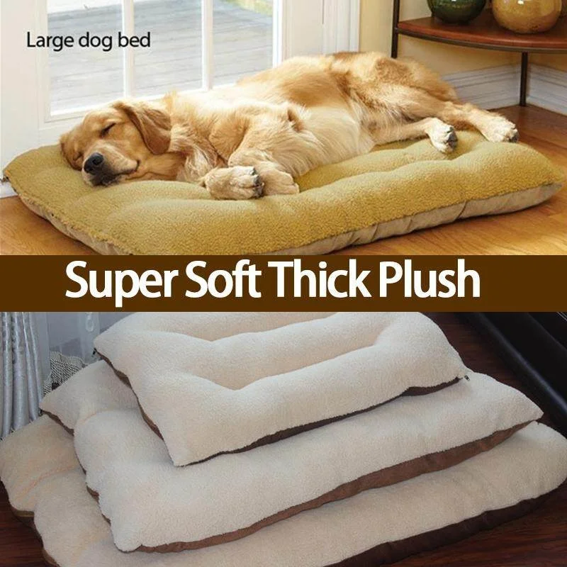 

Removable Pet Mats Thicken Comfortable Dog Sofa Bed Pet Dog Nest Washable Cat Mats Large Dog Pet Nests Kennels Fleece