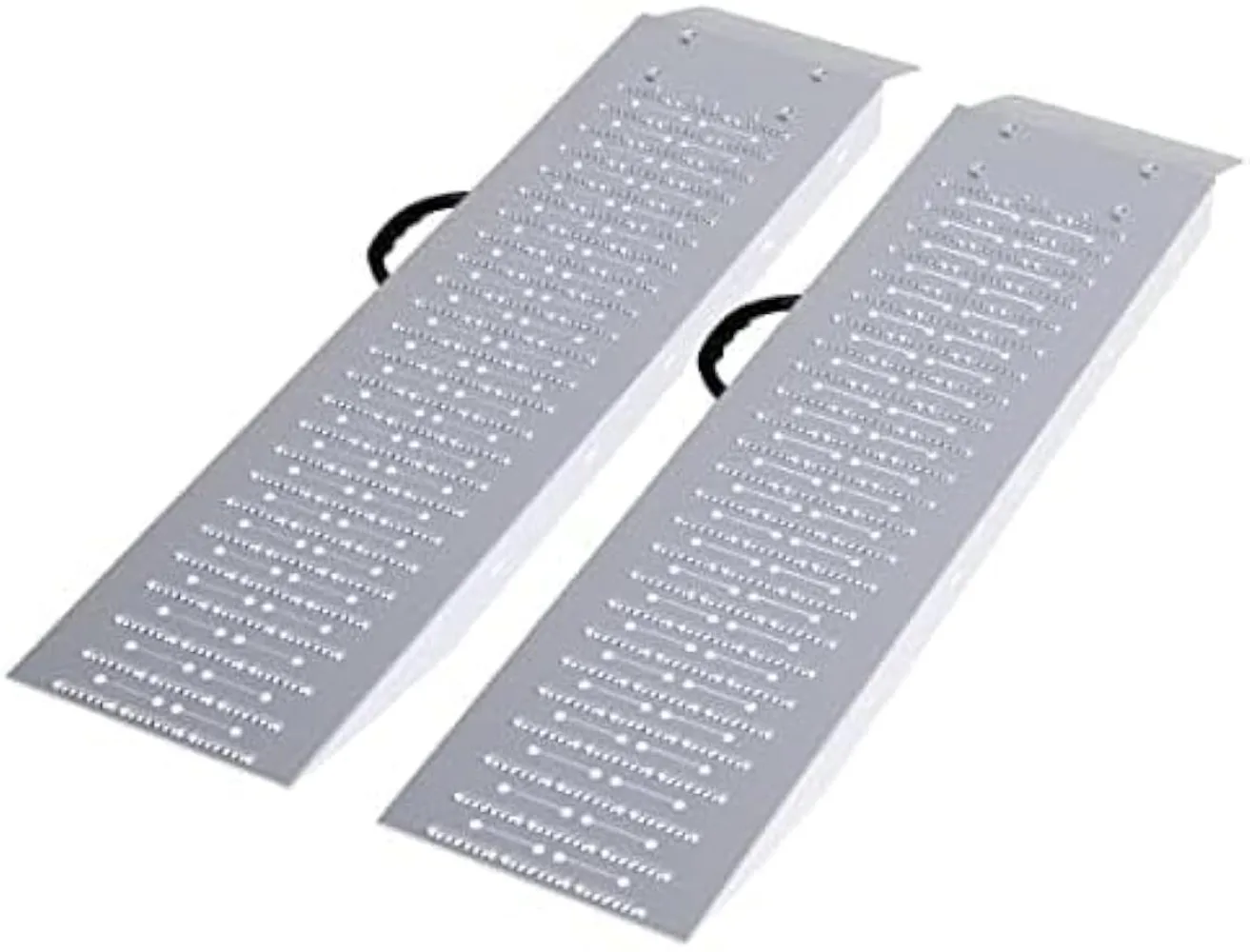 Погрузочная платформа-набор из двух 11,6-дюймовых платформ для квадроциклов, мотоциклетных косилок, грузоподъемность более-35,5 фунтов, Набор комбинированных пандусов 
Погрузочная платформа-набор из двух 11,6-дюймовых платформ для квадроциклов, мотоциклетных косилок, грузоподъемность более-35,5 фунтов, Набор комбинированных пандусов