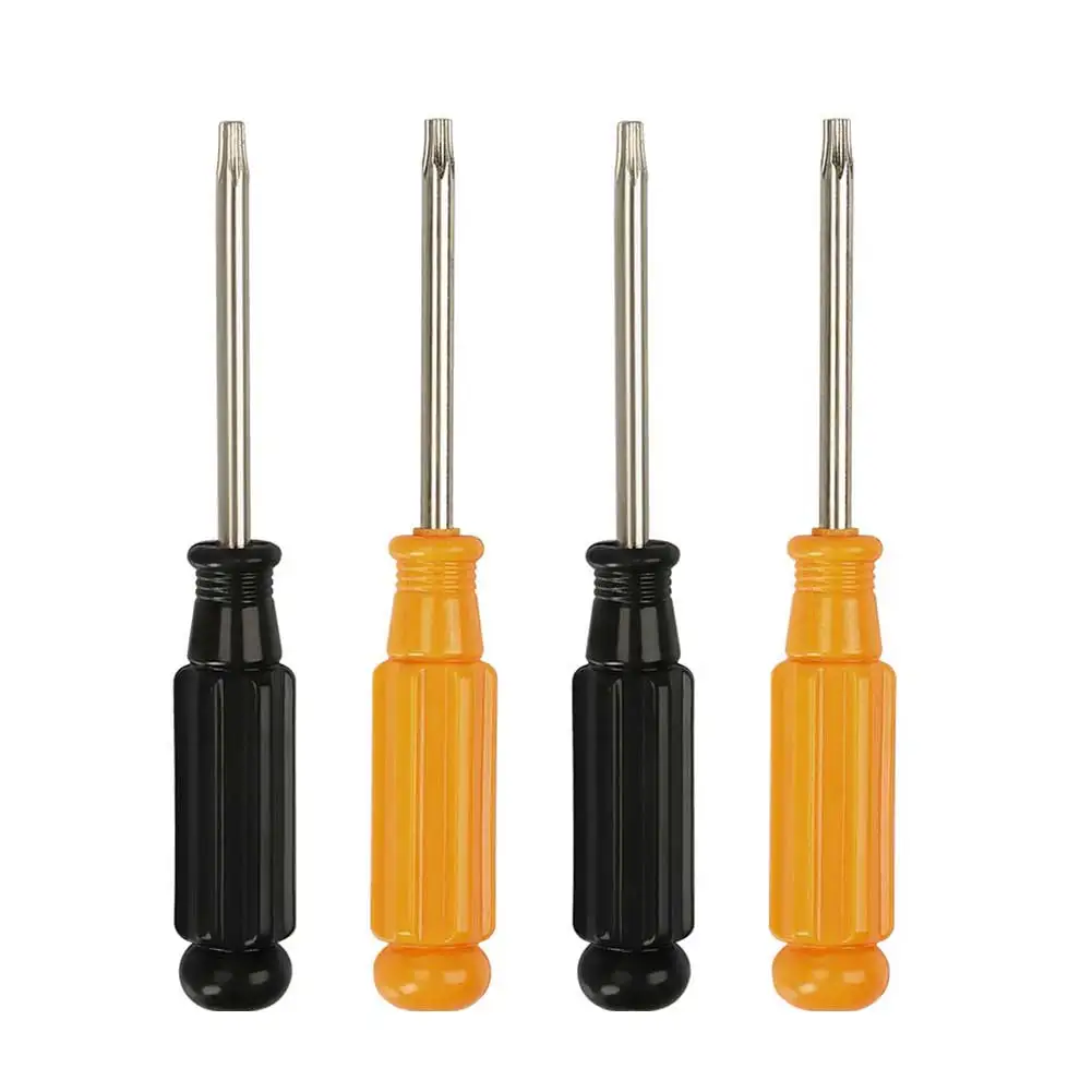 

1pc 110mm Screwdriver T15 T20 T25 T30 Six Lobe Torx Head Tamper Proof Security Screw Bolt Hole Screw Driver Wrench Hand Tools