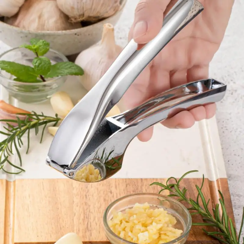 Garlic Press Ginger Grinder Mincer Crusher Reusable for Home Kitchen Garlic Presser Crusher and Peeler for Garlic Ginger
Garlic Press Ginger Grinder Mincer Crusher Reusable for Home Kitchen Garlic Presser Crusher and Peeler for Garlic Ginger