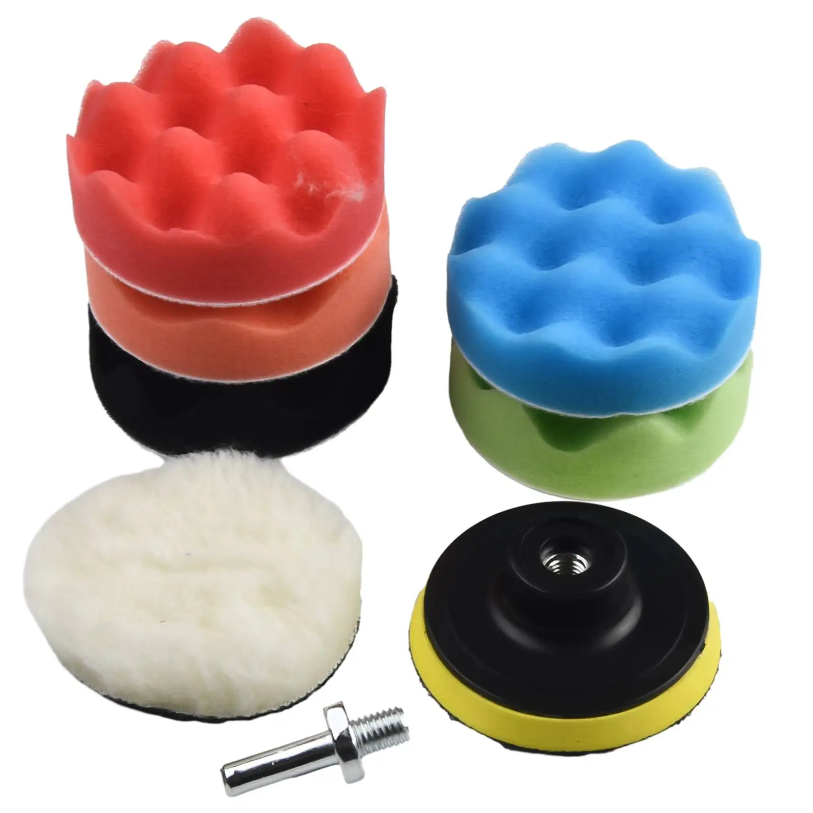 Buffer Pad Polishing Buffer Pad Accessories Components Easy To Use Kit Parts Practical Replacement Waxing 8pcs
Buffer Pad Polishing Buffer Pad Accessories Components Easy To Use Kit Parts Practical Replacement Waxing 8pcs