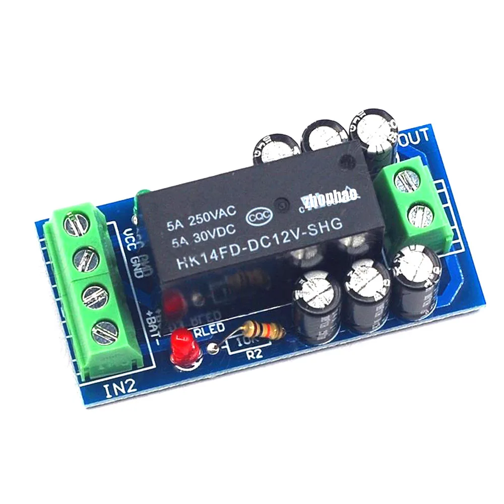 12V 150W 12A Backup Battery Switching Module high power Board Automatic switching battery power XH-M350
12V 150W 12A Backup Battery Switching Module high power Board Automatic switching battery power XH-M350